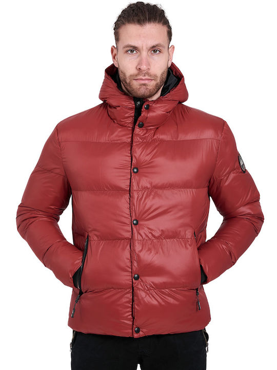 Icetech Men's Puffer Jacket Red
