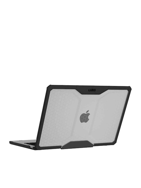 Uag Plyo Laptop Case Compatible Macbook Air 13 Inch 2022 2023 2024 Transparent Black