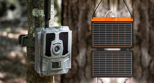 Flexsolar Flex Αναδιπλούμενο Ηλιακό Panel Φορτιστής 20W με USB Output (Φορητών Συσκευών) (FlexSolar-20W)