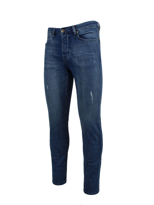 GAB Herren Jeanshose in Slim Fit Blue