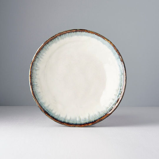 MIJ Salatieră Ceramică Albă 24x24x8cm 1buc