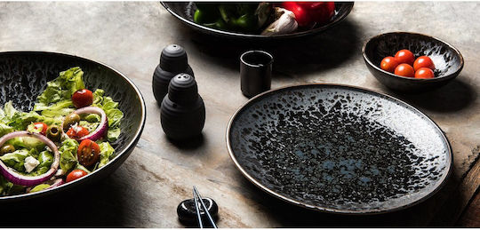 MIJ Salatieră Ceramică Neagră 1buc