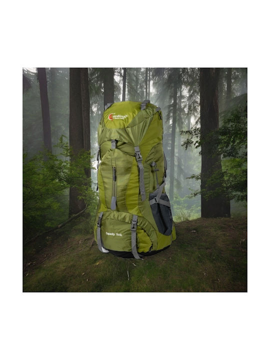 Cardinal Waterproof Mountaineering Backpack 75lt Green