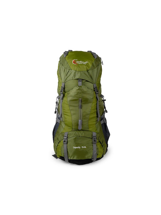 Cardinal Waterproof Mountaineering Backpack 75lt Green