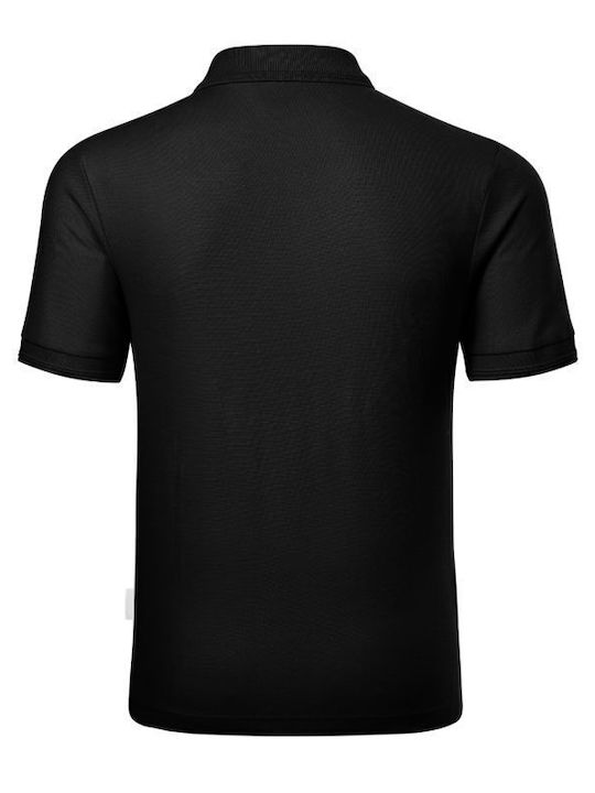 Malfini Men's Short Sleeve Promotional Blouse Black