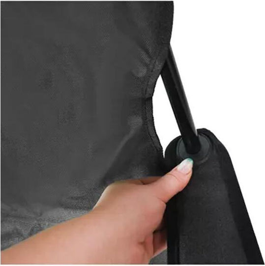 Chair Beach Black 80x44x80cm