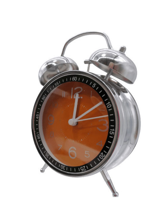 SDS Tabletop Clock with Alarm Orange 22612O