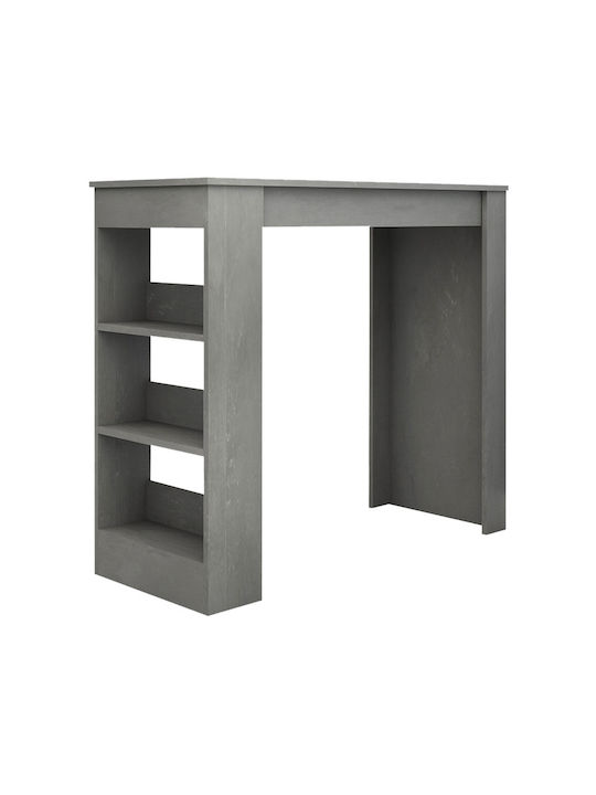 Deep Table Bar Wooden Grey 120x50x100cm