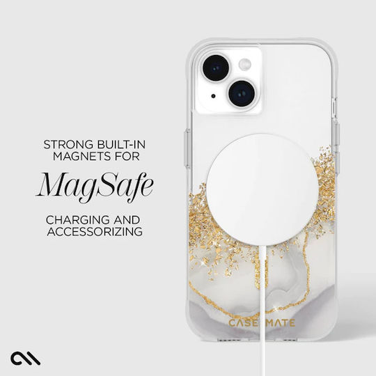 Case-Mate Karat Back Cover Πλαστικό Χρυσό (iPhone 15)