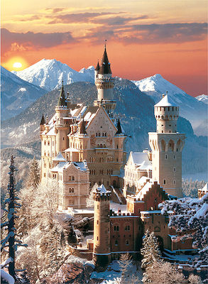 Clementoni Puzzle High Quality Collection Castle 1500 Pieces Compact Box