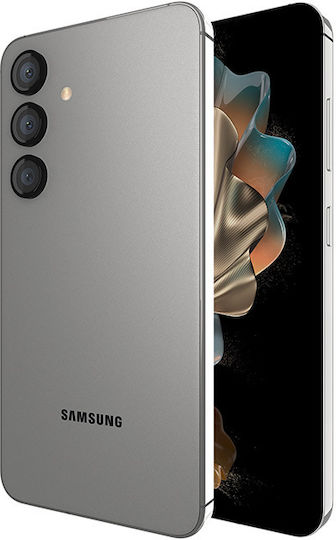 Case-Mate Back Cover Tempered Glass Μαύρο (Galaxy S24)