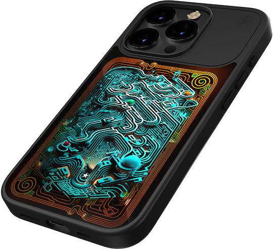 STM Back Cover Σιλικόνης Μαύρο (iPhone 15 Pro)