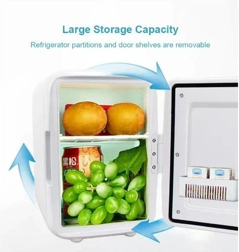 Cosmetic Refrigerator 4lt Blue