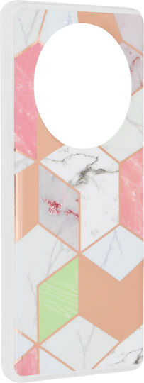 Techsuit Marble Back Cover Σιλικόνης Μωβ (Honor Magic6 Lite - Honor)