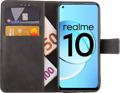 Lime Hülle Realme 10 6,4" Essential Magnet Buchständer Clip Grau Lime Successories