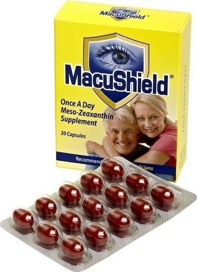 Macushield Eye Health Supplement Ειδικό Συμπλήρωμα Διατροφής 30 κάψουλες
