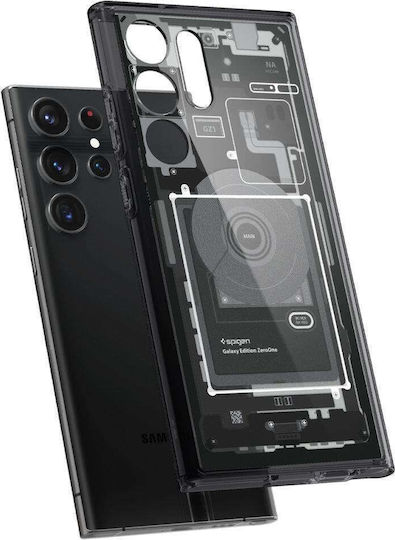 Spigen Ultra Hybrid Back Cover Πλαστικό 2mm Γκρι (Galaxy S23 Ultra)