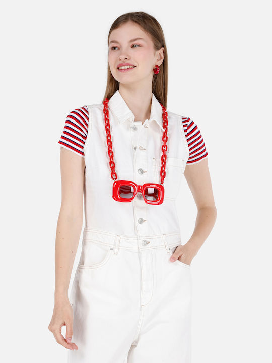 Γυναικεία Ολόσωμη Φόρμα White