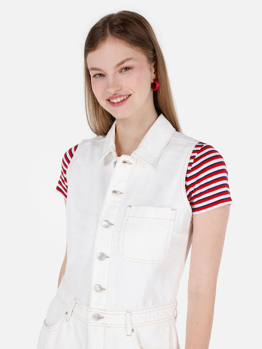 Γυναικεία Ολόσωμη Φόρμα White