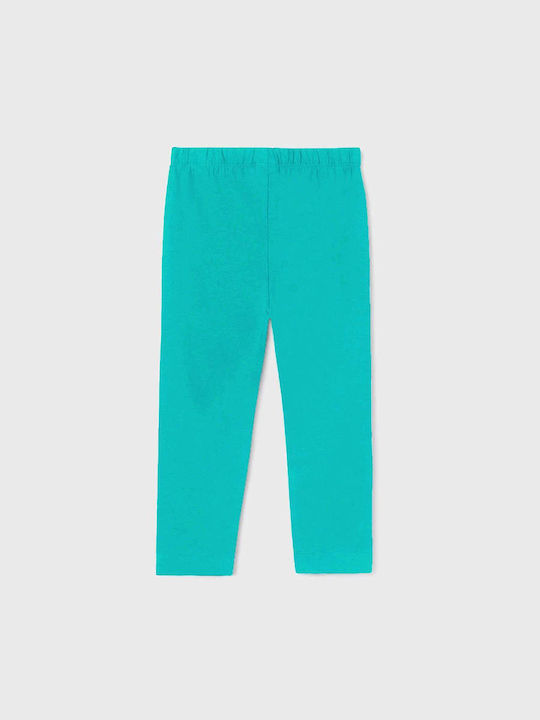 Joyce Kinder Leggings Capri petrol