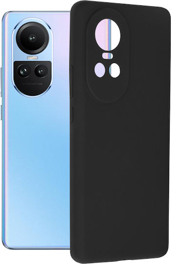 Techsuit Soft Edge Back Cover Σιλικόνης Αδιάβροχο Μαύρο (Oppo Reno10)