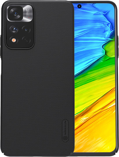 Nillkin Super Frosted Shield Back Cover Πλαστικό Μαύρο (Redmi Note 11 Pro+ 5G)