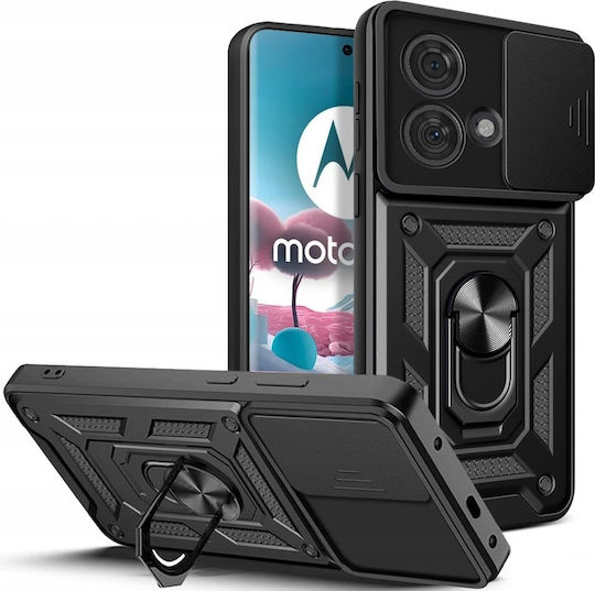Techsuit Shield Back Cover Πλαστικό / Σιλικόνης Μαύρο (Motorola Moto G14)