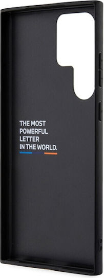 BMW Carbon Back Cover Δερμάτινο / Υφασμάτινο Μπλε (Galaxy S23 Ultra)