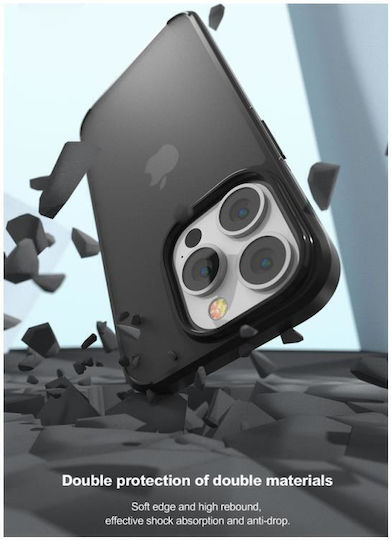 Devia Guardian Back Cover Silicone Matte Black (iPhone 14 Plus)