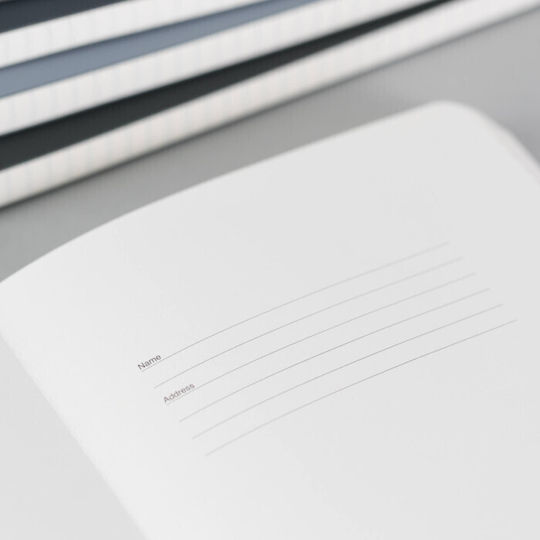 Vent Notebook A5 Ruled Red