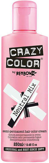 Crazy Color Полуперманентна боя за коса Neutral Mix 250ml