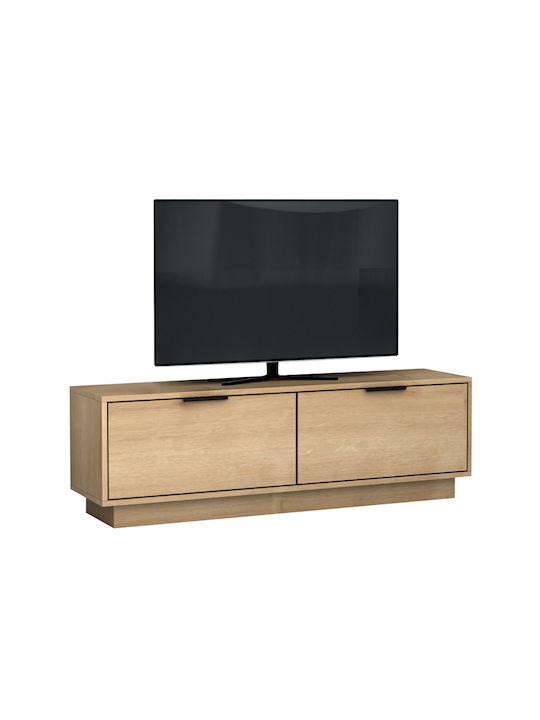 Έπιπλο Τηλεόρασης Lisa Φυσικό Οξιάς Μ140xΠ35xΥ43cm