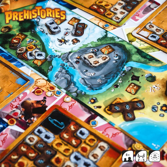 Board Game Prehistories for 2-5 Players 8+ Years Old Epsilon Games