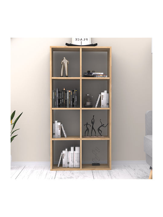 Етажерка Anser Естествен бук 69.8x29x142см.