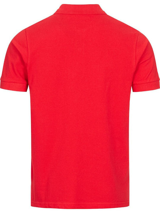 Givova Polo Summer Polo Μπλούζα Κόκκινη