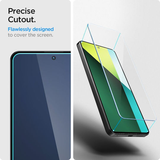 Spigen GLAS.tR SLIM Закалено стъкло 2бр (Redmi Note 13 Pro 5G / Poco X6)