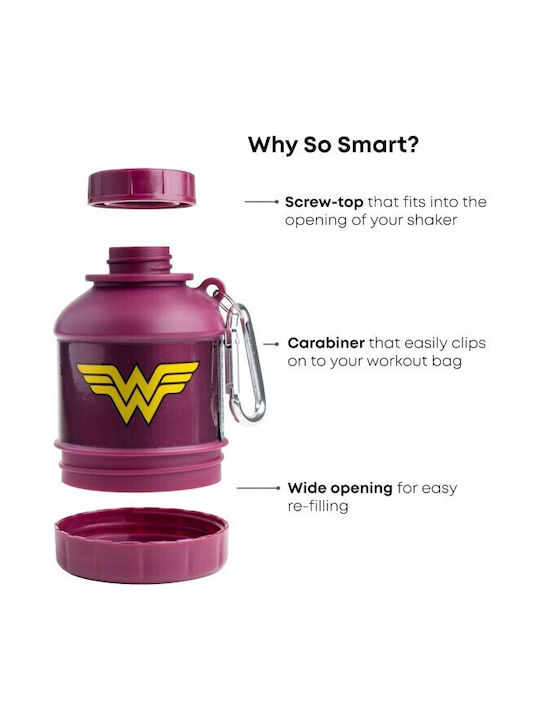 SmartShake Shaker Πρωτεΐνης 110ml Πλαστικό Μωβ