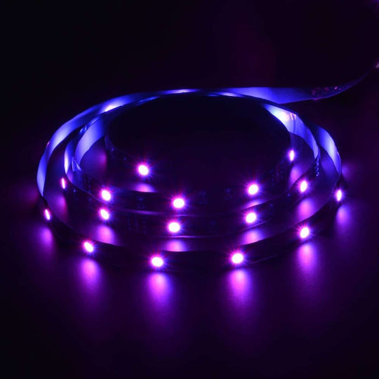 Sonoff Smart LED-Streifen Wi-Fi 12V RGB Licht 5m Typ SMD5050 mit Netzteil, Fernbedienung & WiFi-Controller