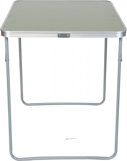 Enero Τραπέζι για Camping Πτυσσόμενο 80x60x70cm Πράσινο