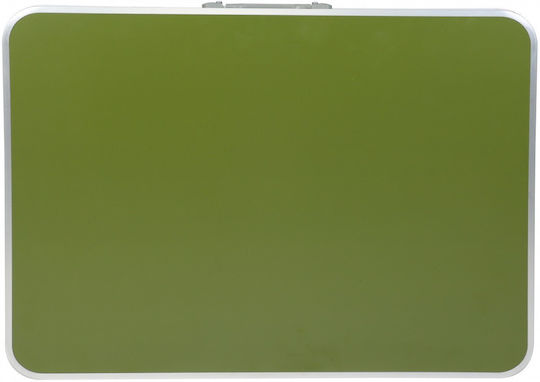 Enero Τραπέζι για Camping Πτυσσόμενο 80x60x70cm Πράσινο