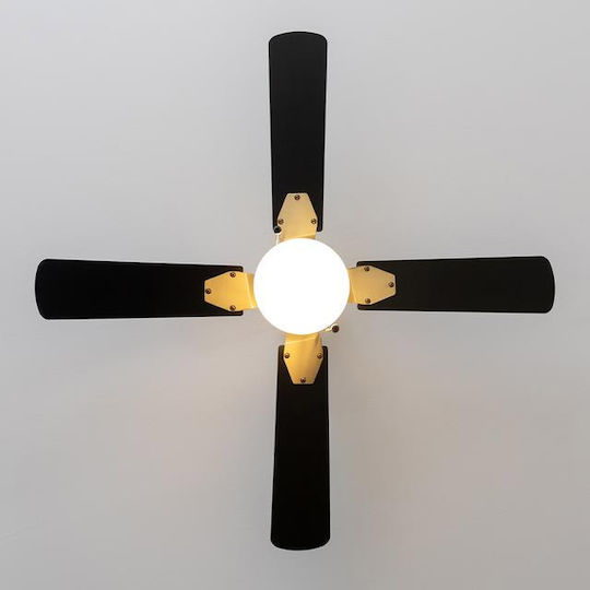 Cecotec EnergySilence Aero 450 Ανεμιστήρας Οροφής 106cm με Φως GoldBlack