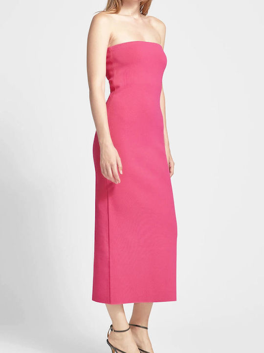 Rochie Midi De Seară Roz