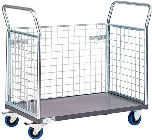 Transport-Wagen for Load Weight up to 300kg in Silber Color