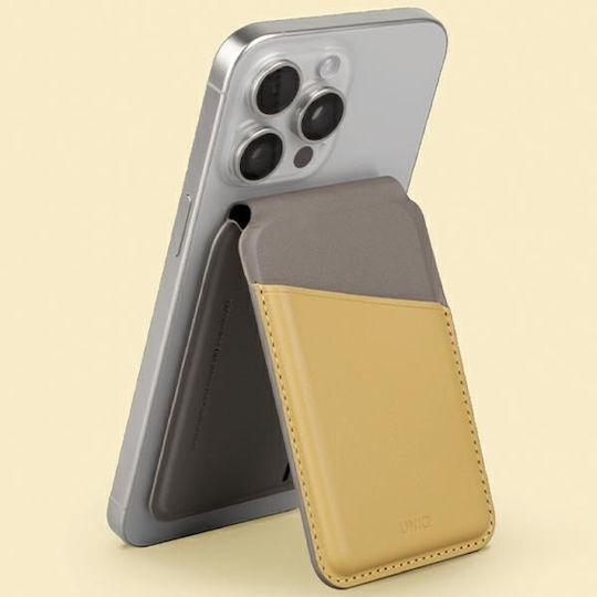 Uniq MagSafe Θήκη Καρτών Lyden DS Yellow and Flint Grey