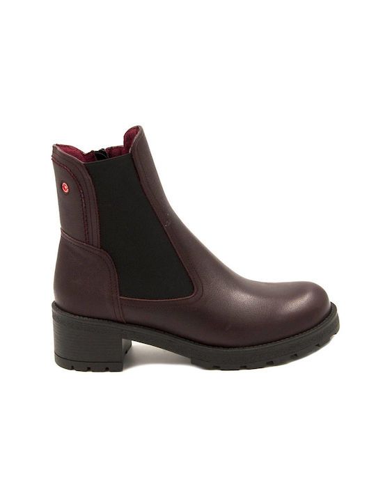 Robinson Women's Ankle Boots Burgundy