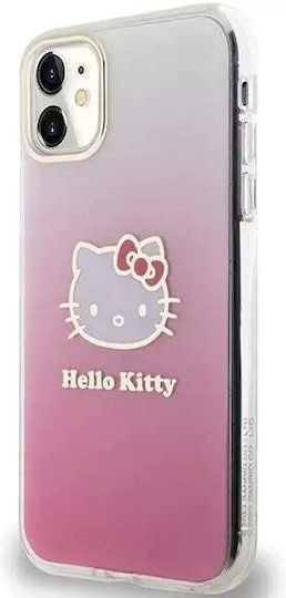 Hello Kitty Задна корица Пластмаса Розов (iPhone 11)