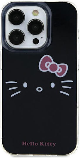 Hello Kitty Back Cover Plastic Black (iPhone 15)