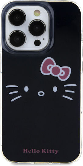 Hello Kitty Back Cover Πλαστικό Μαύρο (iPhone 15 Pro)