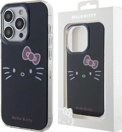 Hello Kitty Back Cover Πλαστικό Μαύρο (iPhone 15 Pro Max)