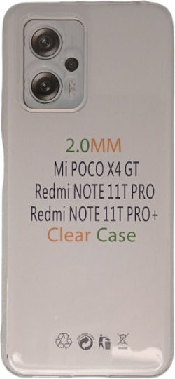 Slim Back Cover Σιλικόνης 2mm Διάφανο (Xiaomi 11T / 11T Pro)